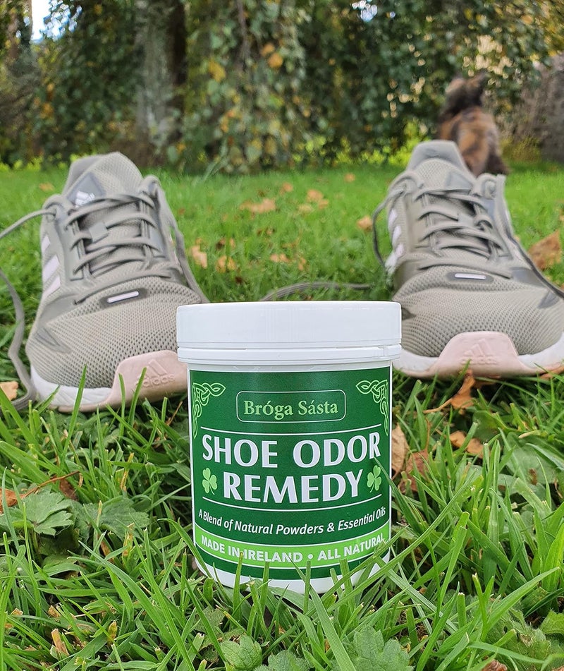 BRÓGA SÁSTA Natural Shoe Odor Eliminator and Foot Odor Eliminator - Developed by a Registered Podiatrist in Ireland - Effective Shoe Deodorizer for all Types of Feet and Footwear - Smelly Shoe Odor Remover 3.5oz - Image 4